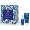 Weleda For Men Weleda For Men 2v1 čisticí gel na obličej a vousy 100 ml + Weleda For Men 5v1 multifunkční pleťové sérum na vrásky 30 ml