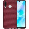 Techsuit Carbonite FiberShell puzdro pre Huawei P30 Lite / P30 Lite New Edition – červené KF2333893