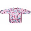 Babyono Podbradník s dlhým rukávom Floral, 85 x 42cm
