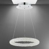 Moderný luster LUXERA 64391 LED krištáľ ALMEDA Ø44