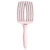 OLIVIA GARDEN Finger Brush Pastel Pink kefa na vlasy masážna 8-radová veľká