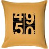 Tachometer 50 - Vankúš 50x50 - 50x50 - Iba poťah ( Zlatožltá )