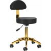 Activeshop Kosmetická stolička AM-304G zlatá černá