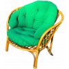 VANKÚŠE NA RATANOVÝ NÁBYTOK KRESLO ZELENÉ