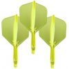 Target - darts Letky K-Flex Neon - No6 - Short - Yellow TRG410049