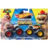 Hot Wheels Monster Trucks Demolition Doubles Super Mario Donkey Kong Vs Bowser