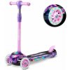 Trojkolka Ricokids Detská trojkolesová kolobežka Piko LED Starlight ružová (P336702)
