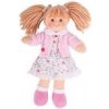 Bigjigs Toys Látková bábika Poppy 28 cm