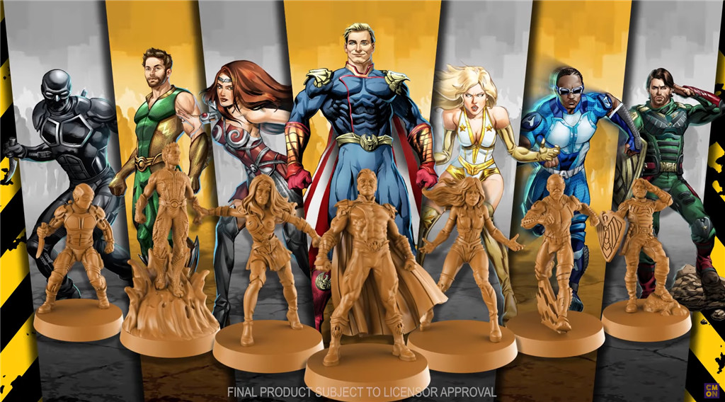 Cool Mini Or Not Zombicide: 2nd Edition The Boys: Pack 1 The Seven