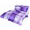 Stanex Bavlnené obliečky Sofie fialová 140x220 + 90x70 cm