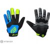 FORCE MTB Autonomy rukavice, čierna/modrá S