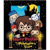 Eplusm Detská flísová deka Harry Potter a Kameň mudrcov čierna