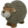 Goba Dekorácia keramická ovečka hnedá veľká