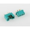 Connector Konektor MPX zelený 1 pár