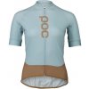 POC W's Essential Road Logo Jersey Mineral Blue/Jasper Brown - XL