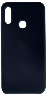Púzdro MobilEu Farebné silikónové Huawei Nova 4e čierne