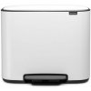 Brabantia Bo pedálový kôš 1 1 + 23 L, biely