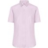 James & Nicholson (Daiber) Dámska košeľa s krátkym rukávom JN683 - Svetloružová | M