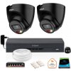 SADA 2 IP kamier Dahua 4mpx IPC-HDW1439V-A-IL-BLACK + DISK 1TB