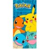 Osuška Pokémon Pikachu and friends 70x140cm