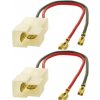 Adaptéry k reproduktorovému konektoru Alfa Romeo, Fiat, Ford, Lancia, Mazda, Nissan, Subaru, Opel, Suzuki