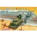 Dragon LCM 3 + M4A1 Sherman w/Deep Wading Kit Model Kit military 7516 1:72