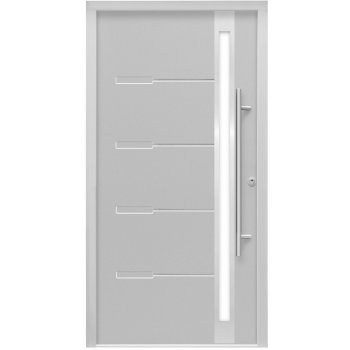 bezpecnostne dvere Splendoor Bezpečnostné dvere ThermoSpace Atlanta, RC2, sivé, 110 P