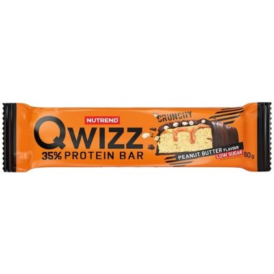 Nutrend Qwizz Protein Bar arašidové maslo 60 g