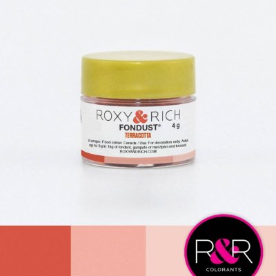 Roxy and Rich Prachová farba terakota 4 g