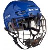 CCM Prilba CCM Tacks 910 Combo SR, modrá, Senior, XS, 51-55cm