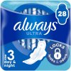 Always Ultra Night dámske vložky 28 ks