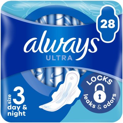 Always Ultra Night dámske vložky 28 ks
