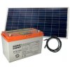 Solární set baterie GOOWEI ENERGY OTD100 (100Ah, 12V) a solární panel Victron Energy 115Wp/12V (04291011)