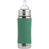 Pura® nerezová dojčenská fľaša 325ml, Mint