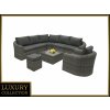 Deokork Ratanová modulová zostava BORNEO LUXURY pre 7 osôb (sivá)