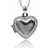GOLDIE Strieborný prívesok Heart LPES029.KMB