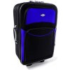 Rogal Modro-čierny nepremokavý cestovný kufor 