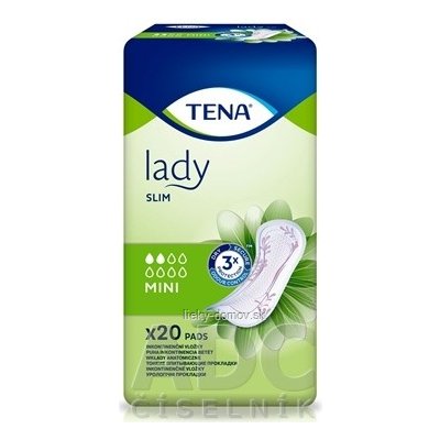 TENA Lady Slim Mini inkontinenčné vložky 1x20 ks