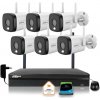 Dahua IP monitorovacia súprava 6 aktívnych IR LED kamier WI-FI 5MPx do 30 m