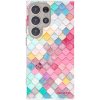 Picasee silikónový prehľadný obal pre Samsung Galaxy S24 Ultra S928B 5G - Farebná strecha