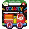 Eo eo eo! Vozidlá omaľovánky so samolepkami
