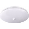 Solight WO776 Stropné svietidlo PLAIN LED 18W, 1260lm, 3000K, okrúhle, 33cm, IP20, biela s PIR senzorom