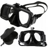 Potápačská maska okuliare GAT 49F1 MASKA DO NURKOWANIA GOPRO čierna
