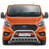 STEELER Predný rám nerez so zubami, Ford Custom Transit, 2018- , Facelift