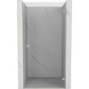 Mexen Lunar-B sprchové dvere s otváraním doprava 60 cm, priehľadné, brúsený nikel - 832-060-000-97-00-P