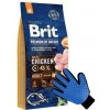 BRIT Premium By Nature Adult M 15kg + ZADARMO česacia rukavica!