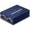 PLANET konvertor RS-232/422/485 na IP, 2x COM, 100Mb, -10~+60°C, SNMP+Telnet