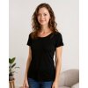 Dámske tričko Brigita kr.rukáv, čierne