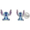 Disney Stříbrné peckové náušnice Stitch Lilo & Stitch ES00089SL.CS