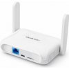 Qoltec Router Home&Cestovní 4G LTE WiFi 6 | AX300 | 2,4 GHz | Duální anténa | USB-C | Micro SIM